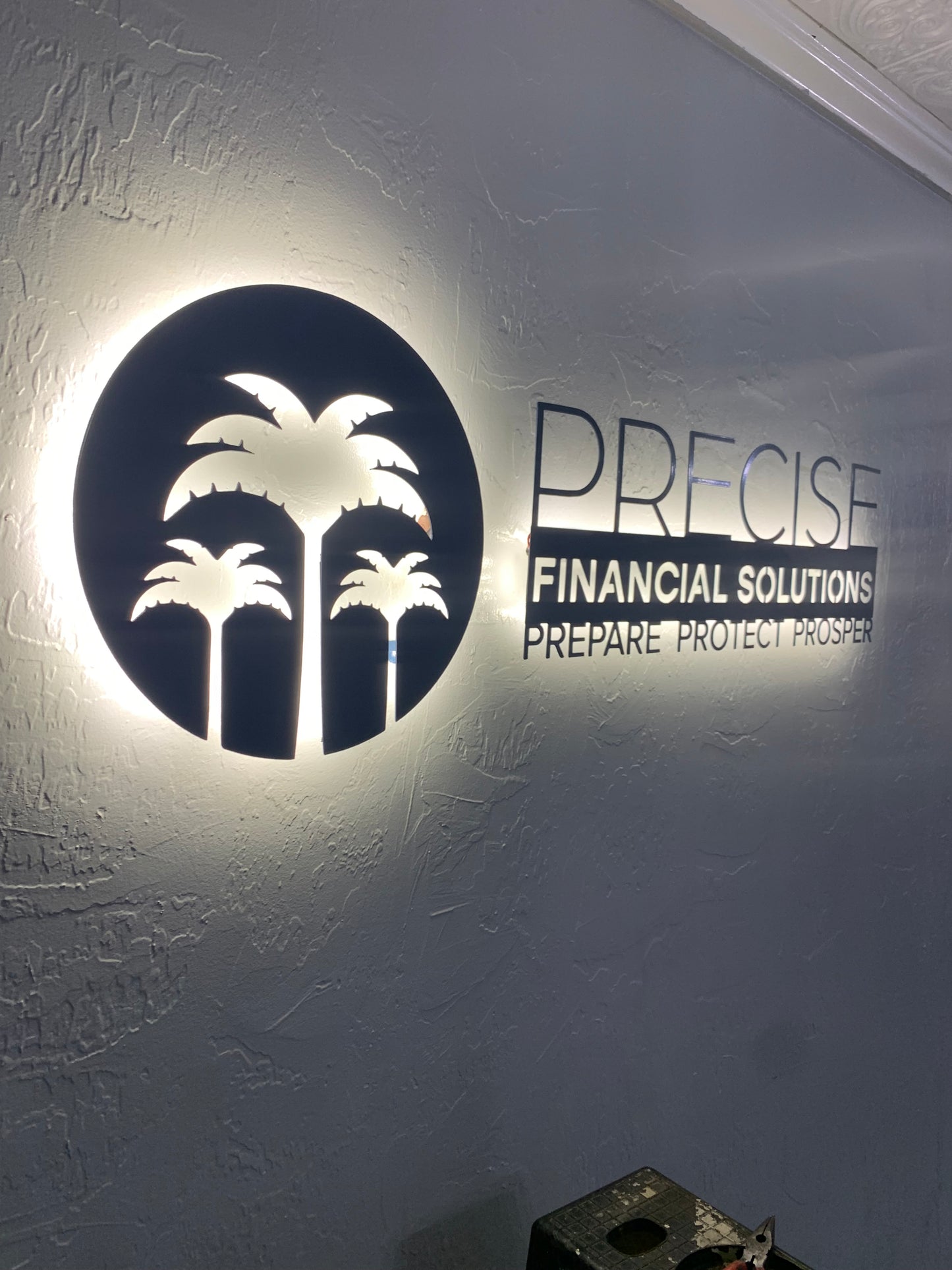 Large Address Sign with LEDS