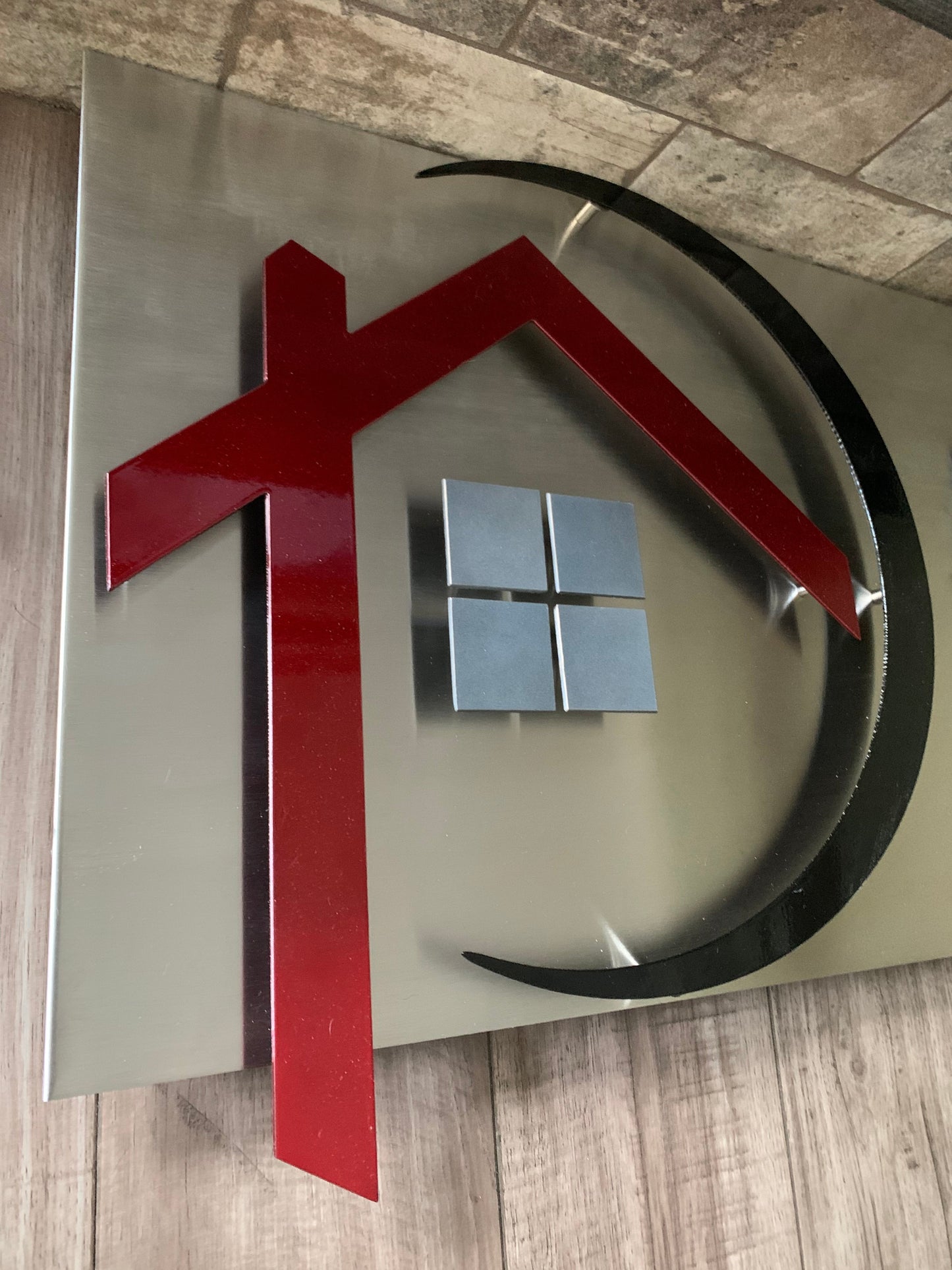 Large Address Sign with LEDS