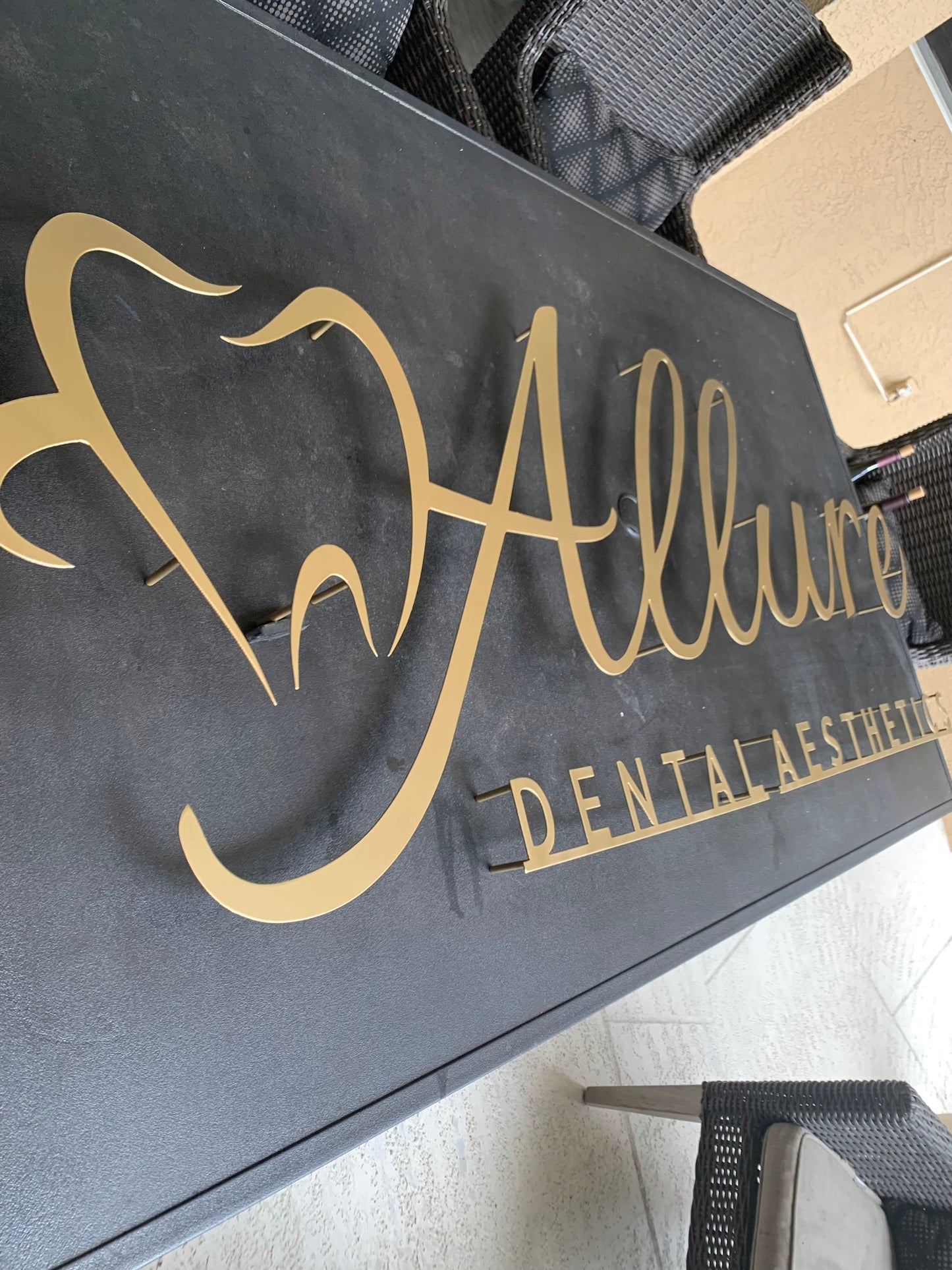 Large Address Sign with LEDS