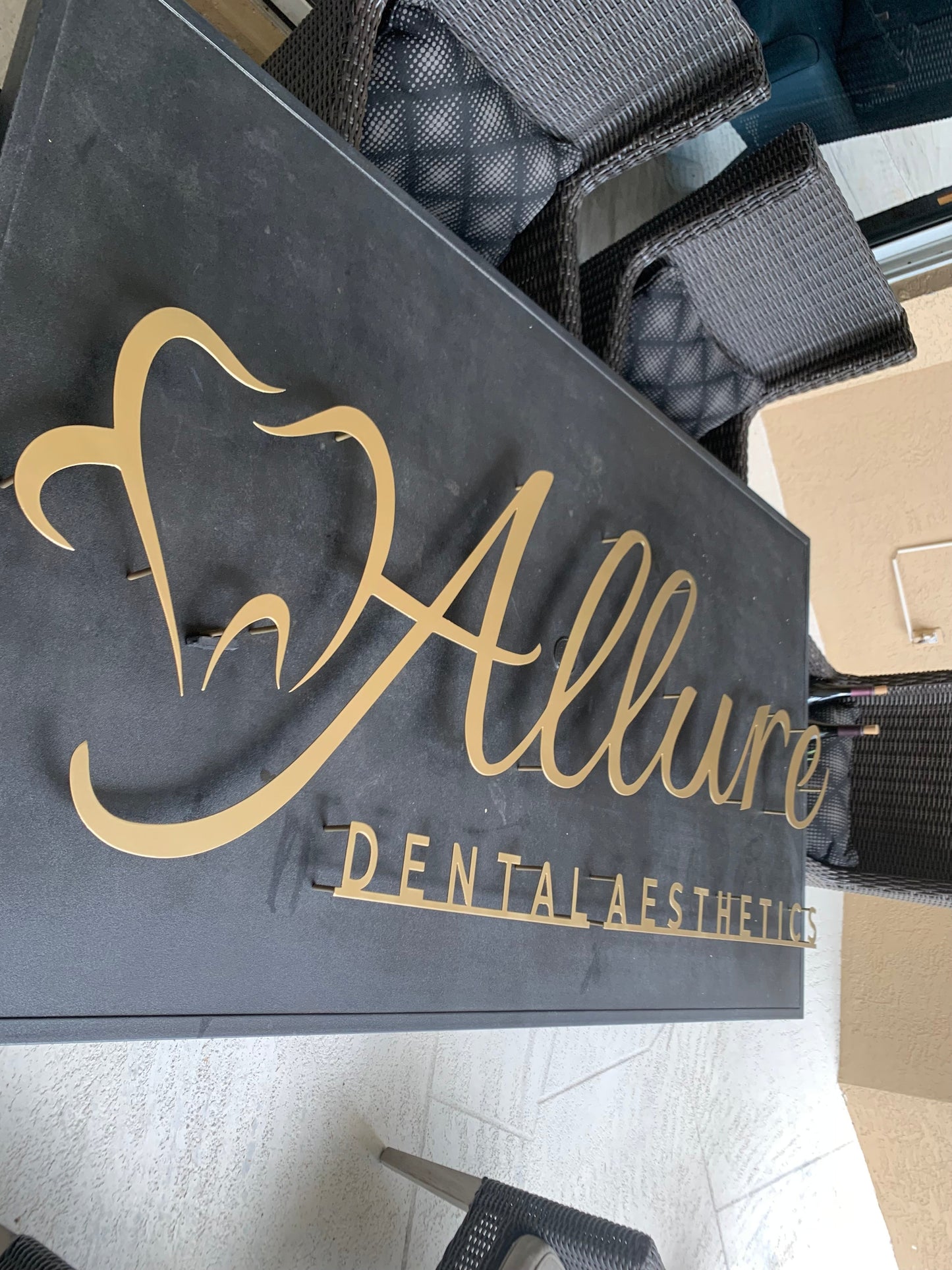 Large Address Sign with LEDS