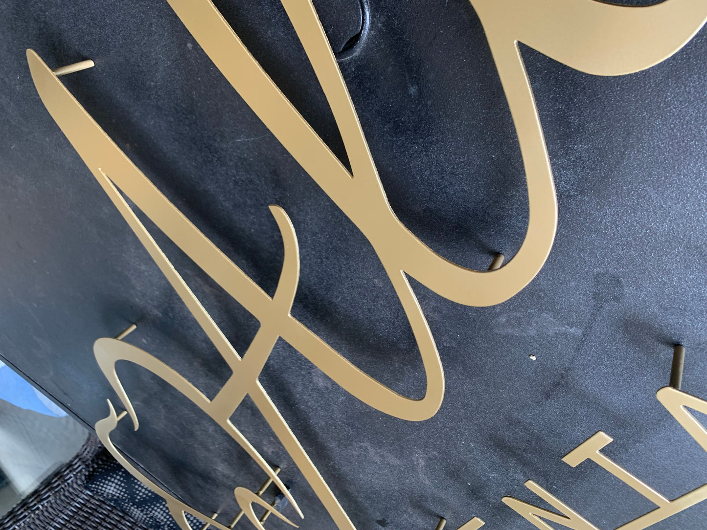 Large Address Sign with LEDS