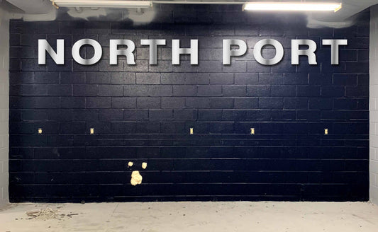 North Port High School Locker Room Signs