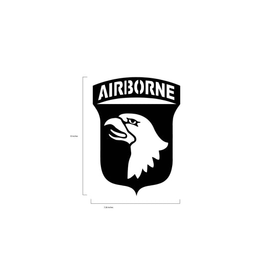 Custom Raw Material Items for Aleksandar Papric Airborne Emblem (10 Inches)