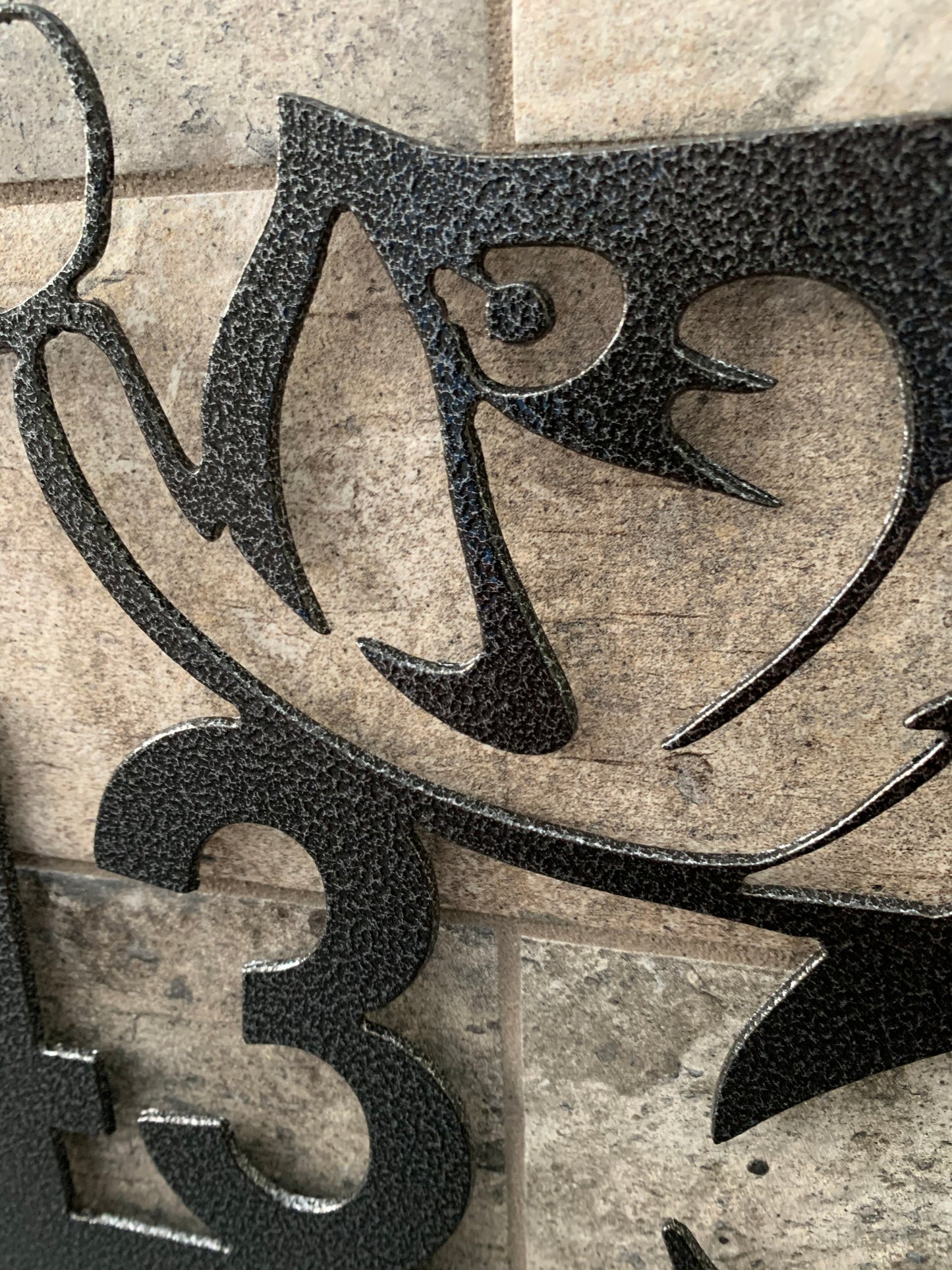 Custom Metal Tarpon Address Sign