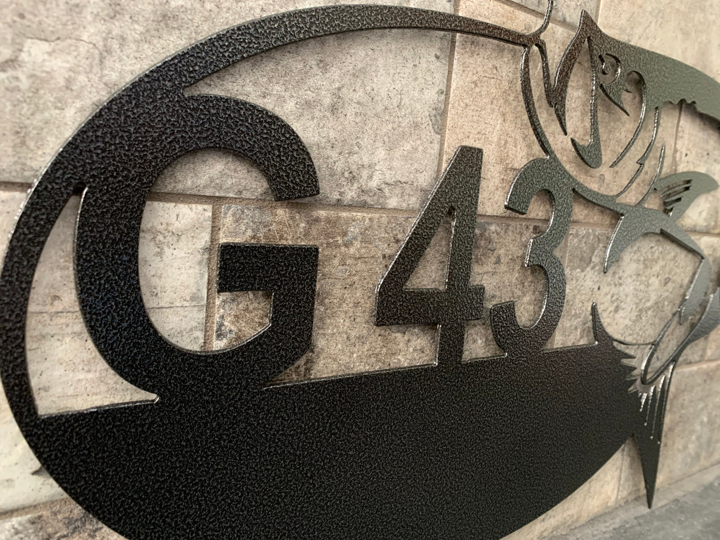 Custom Metal Tarpon Address Sign