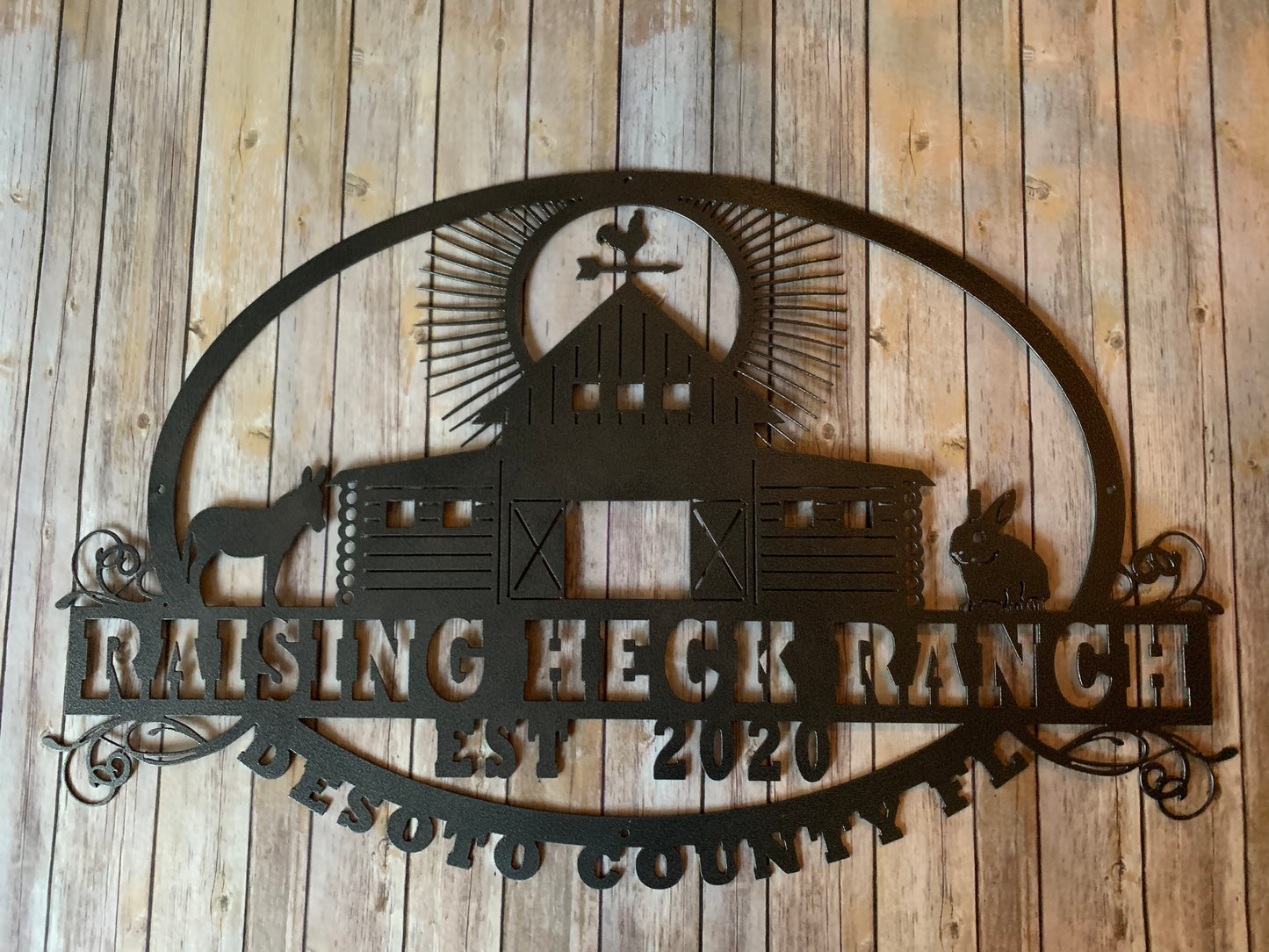 Custom Property/Ranch Name Sign