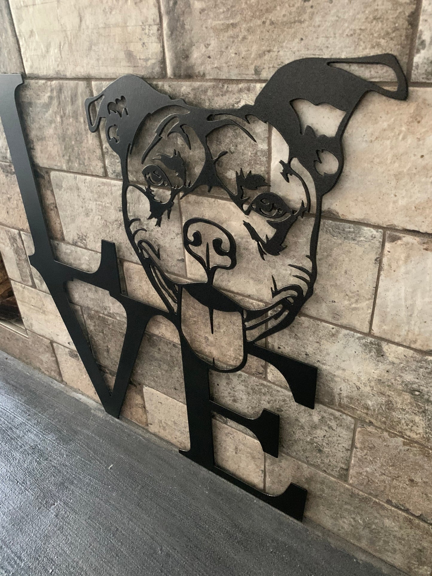 Metal Pomeranian Love Sign (Pom)