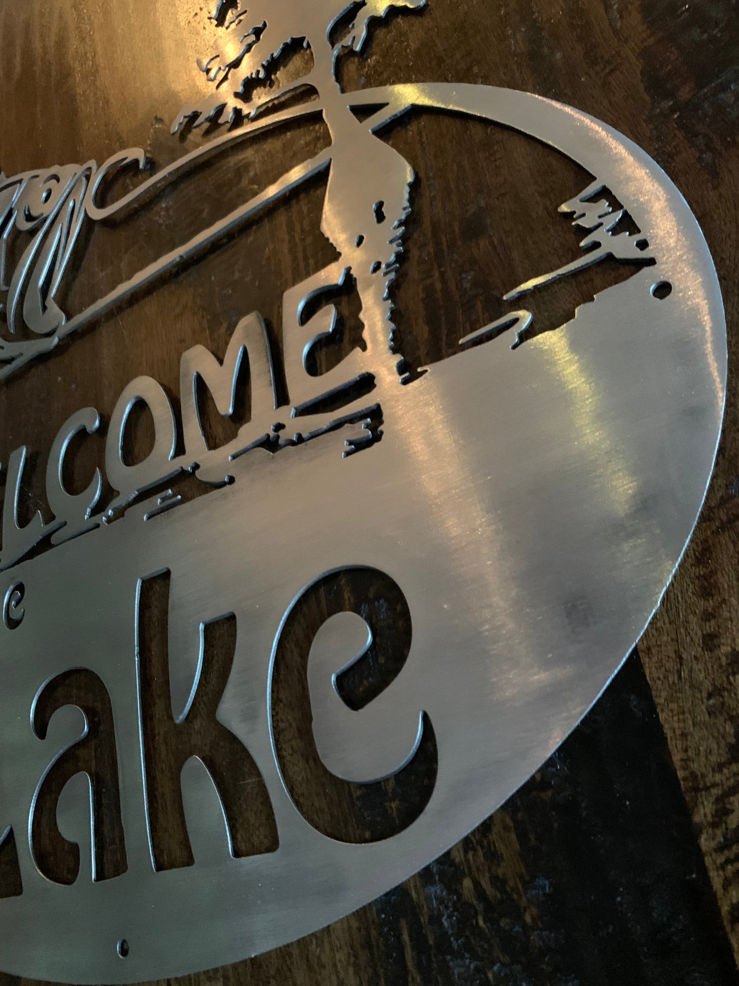 Bass Cypress Tree Welcome to the Name and Est Date Property Sign