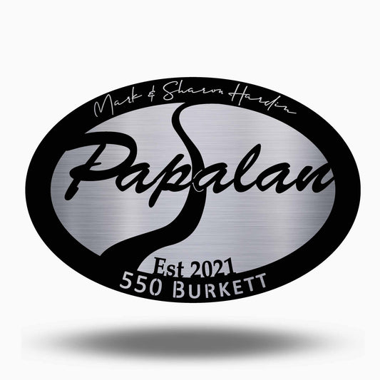 Custom Property Name Sign