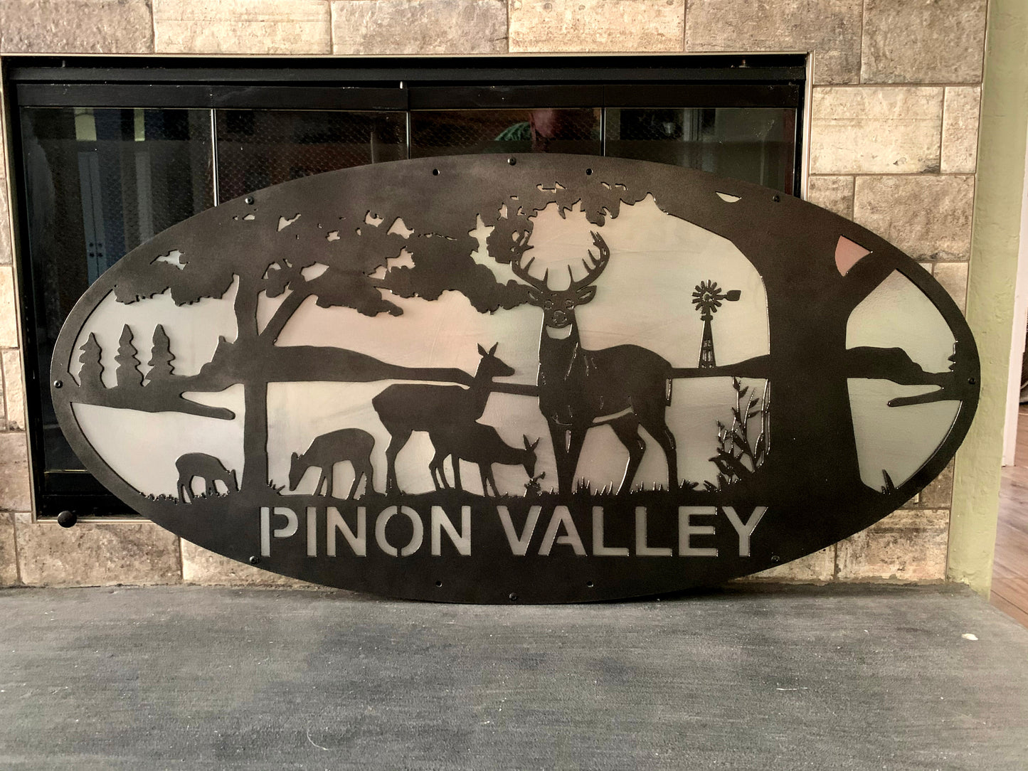Custom Property/Ranch Name Sign (Double Layer)