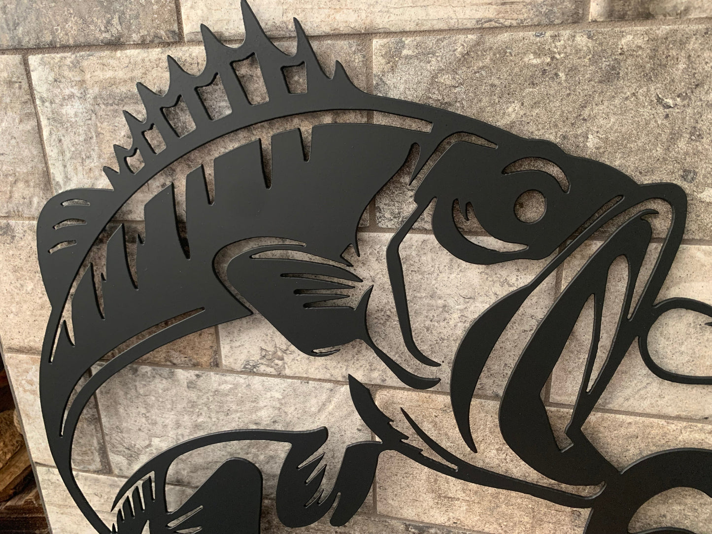 Custom Metal Bass Name Sign